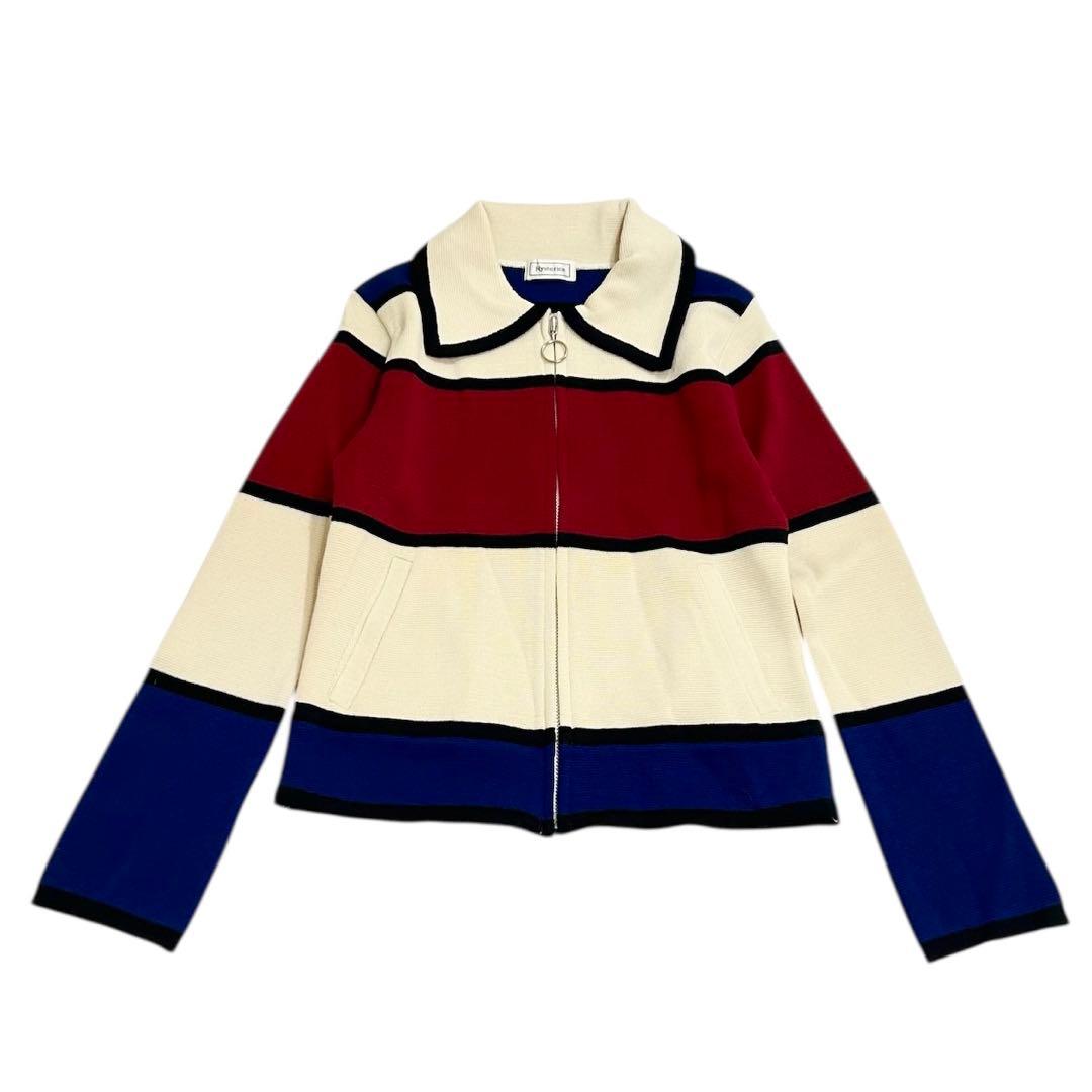 Hysterics ヒステリックグラマー 90s ジップアップニットトップス