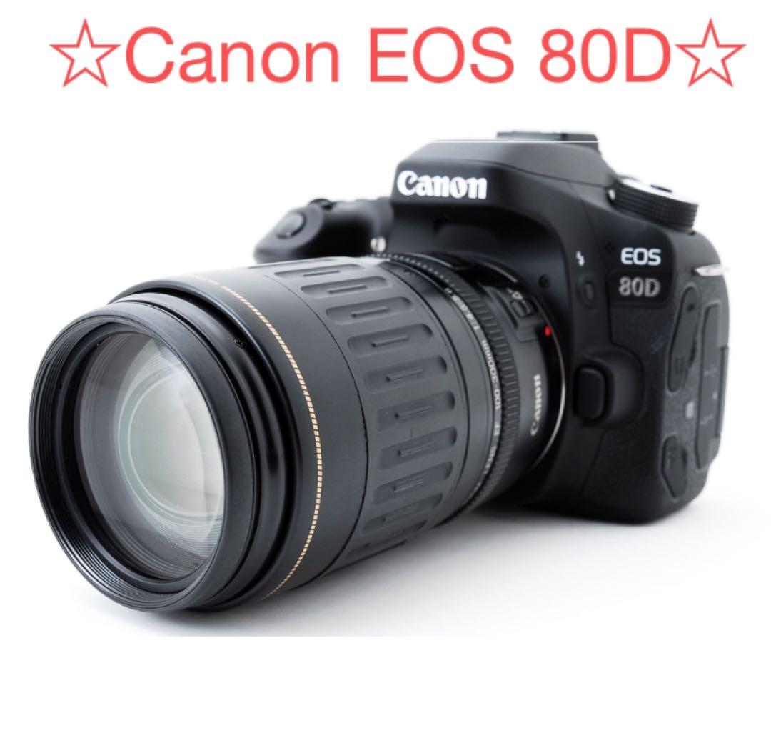 デジタル一眼レフカメラ Canon EOS 80D望遠レンズセット
