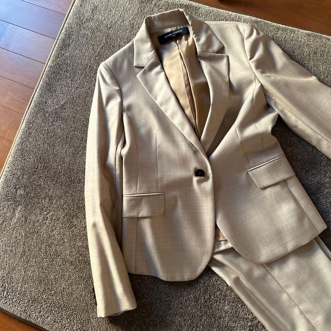 UNITED ARROWS ベージュスーツ 上下セット