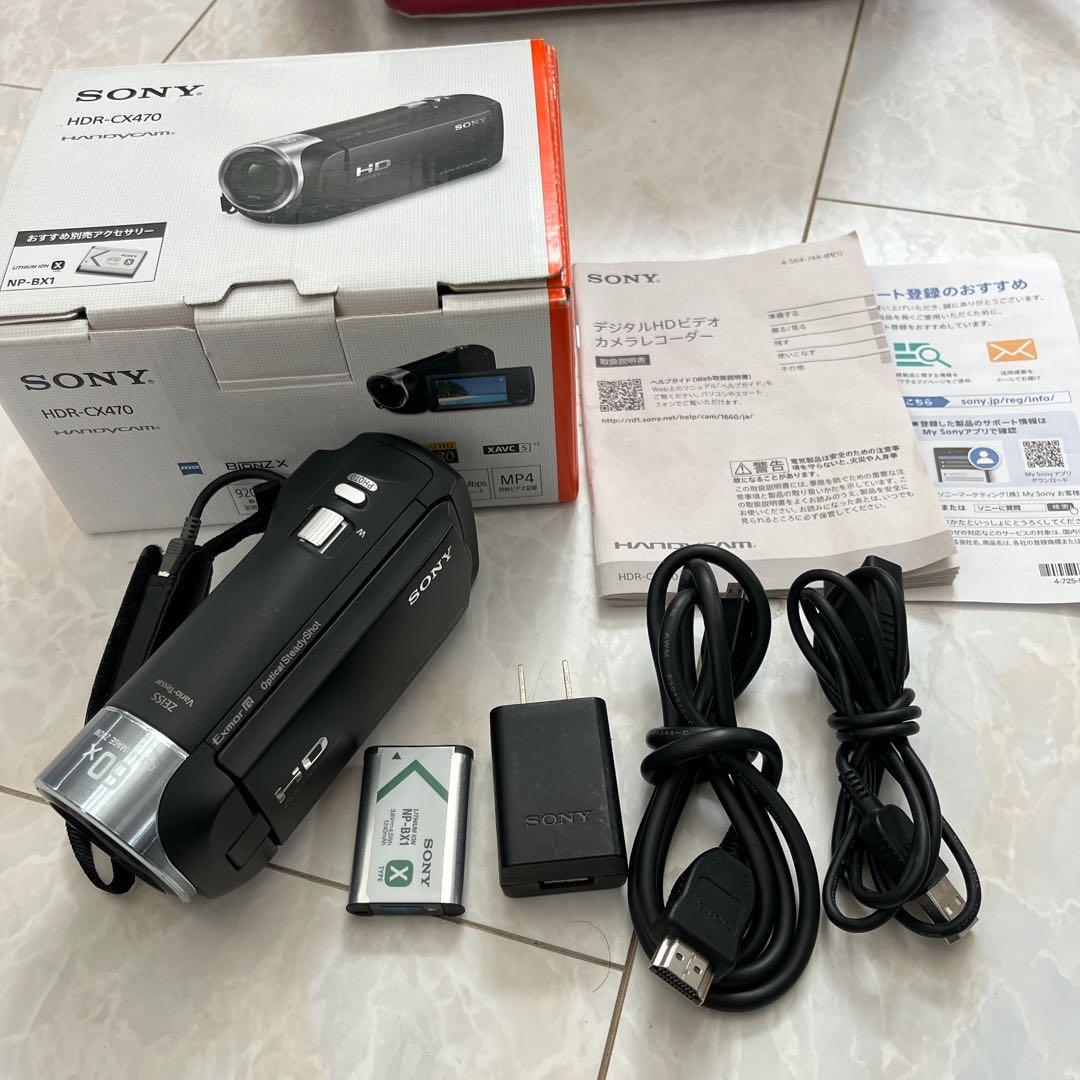 美品　おまけ付きSONY HDR-CX470 （75）
