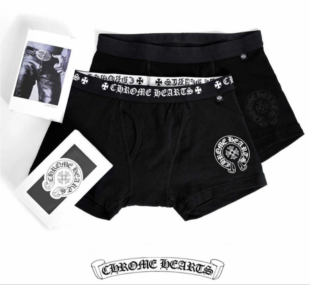 2点まとめ【新品】未開封 クロムハーツ アンダーウェア 黒 2XL