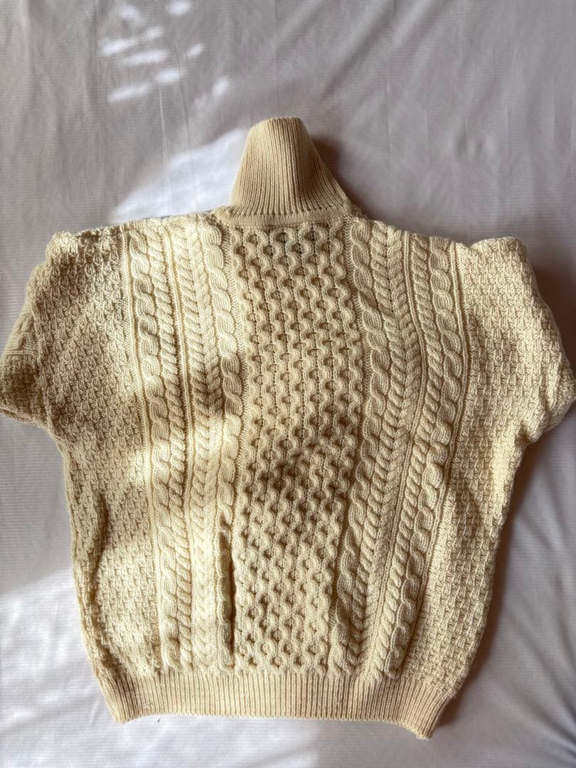 Carraig Donn 90s タートルネック セーター アイボリー