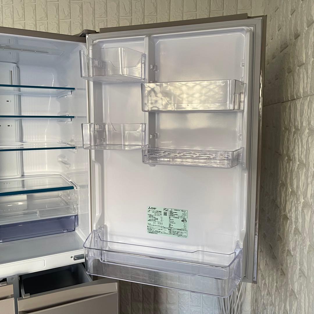 都内23区配送無料✨三菱　冷蔵庫　MR-B46H-C 5ドア　ファミリー　美品