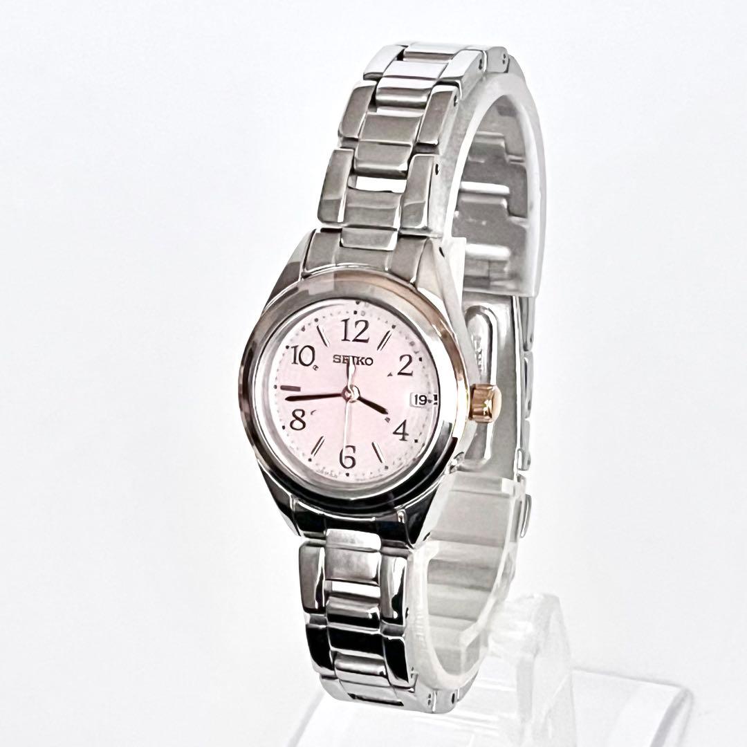 セイコー SEIKO レディース腕時計 稼働 電波ソーラー 磨き済み s1962