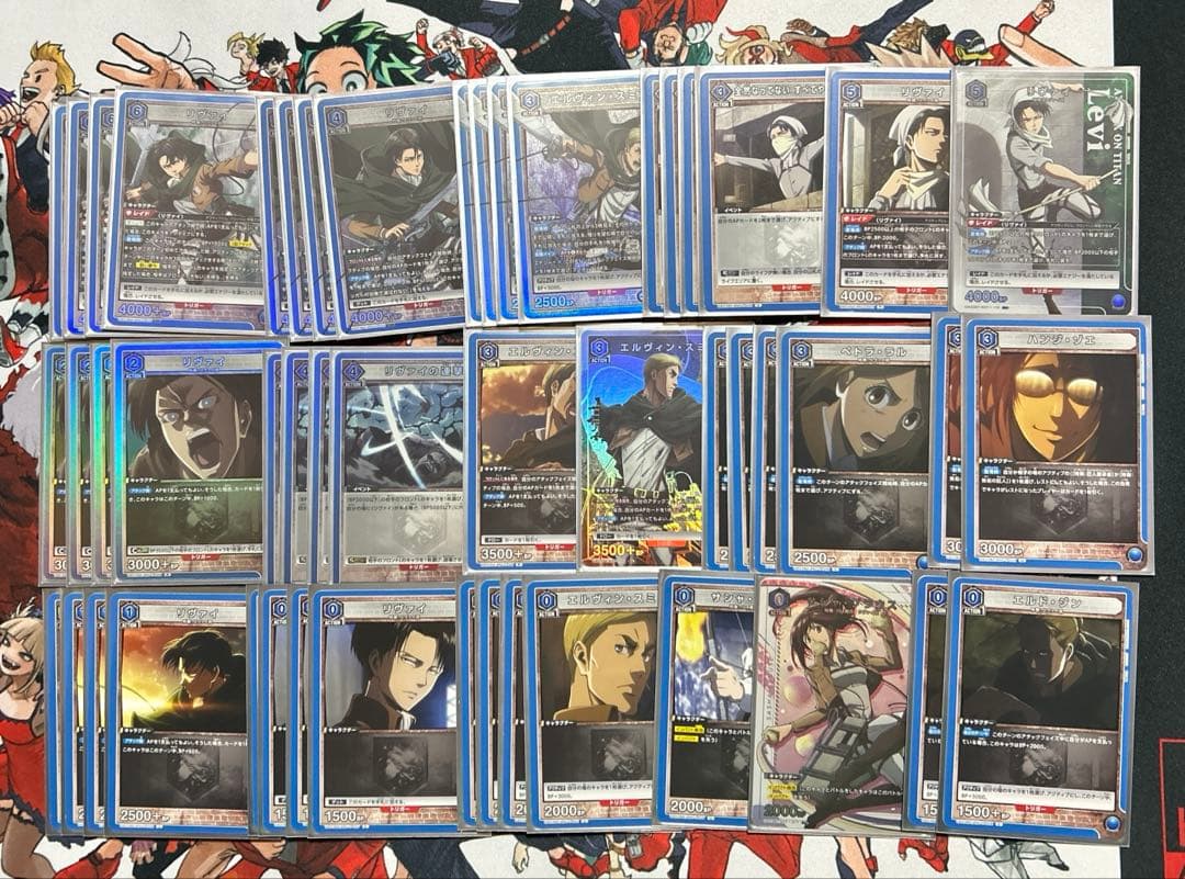 ユニオンアリーナ　進撃の巨人　青2デッキ