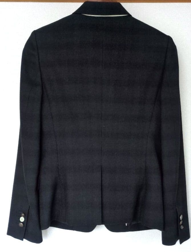 Paul Smithネイビー チェック柄 パンツスーツ サイズ38