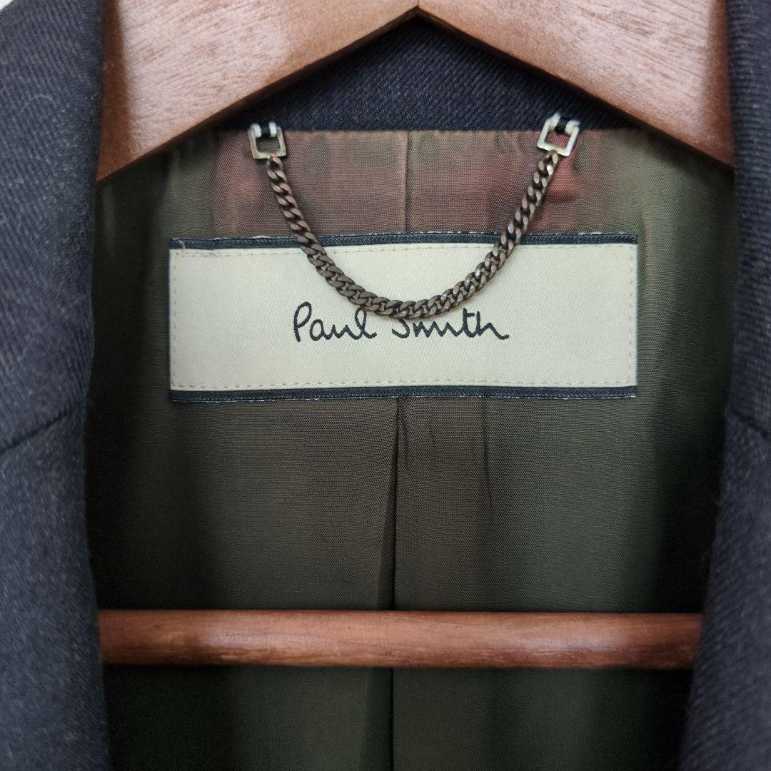 Paul Smithネイビー チェック柄 パンツスーツ サイズ38