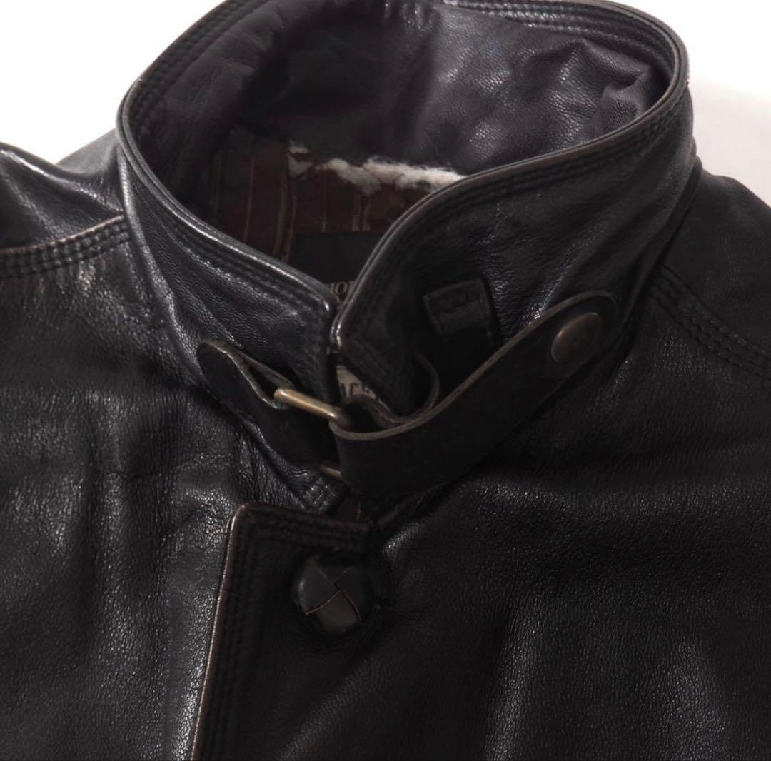 ジャケット・アウター archive 80s giorgio armani leather coat