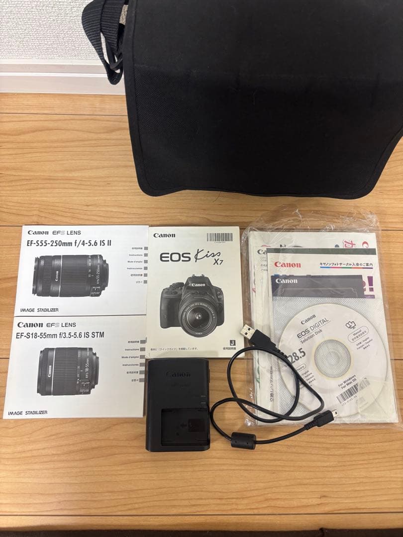 キャノン Canon EOS kiss X7 ダブルズームキット