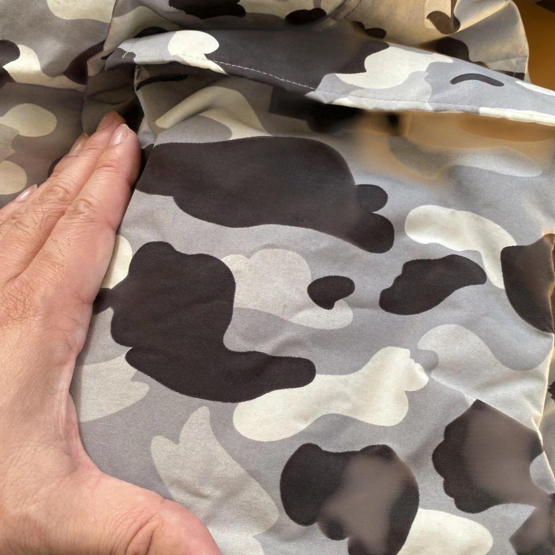 早い者勝ち　定価10万以上　BAPE 迷彩柄 フード付きウェア L