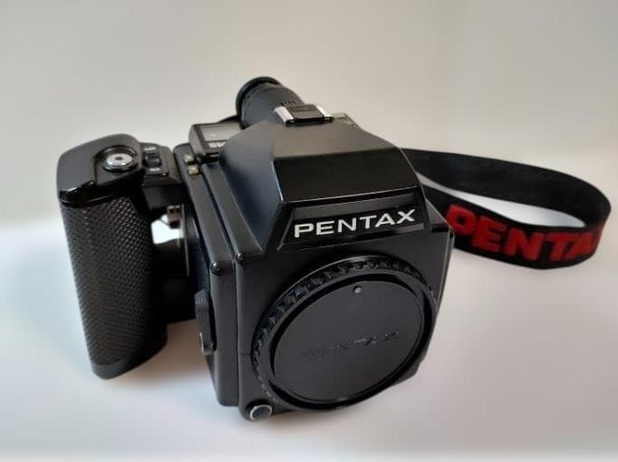 フィルムカメラ PENTAX 645+SMC-A645 ZOOM 80~160mm F4.5