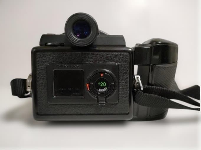 フィルムカメラ PENTAX 645+SMC-A645 ZOOM 80~160mm F4.5