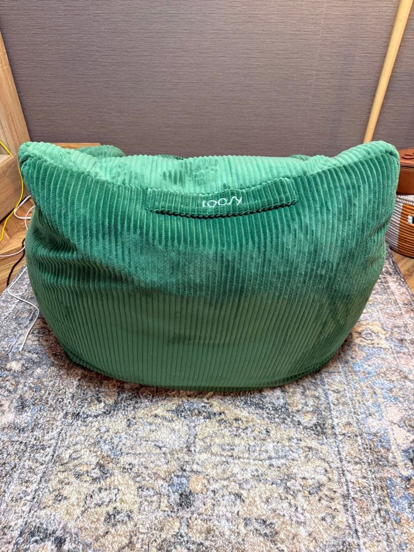 LOOSY ビーズソファ＋オットマン 美品