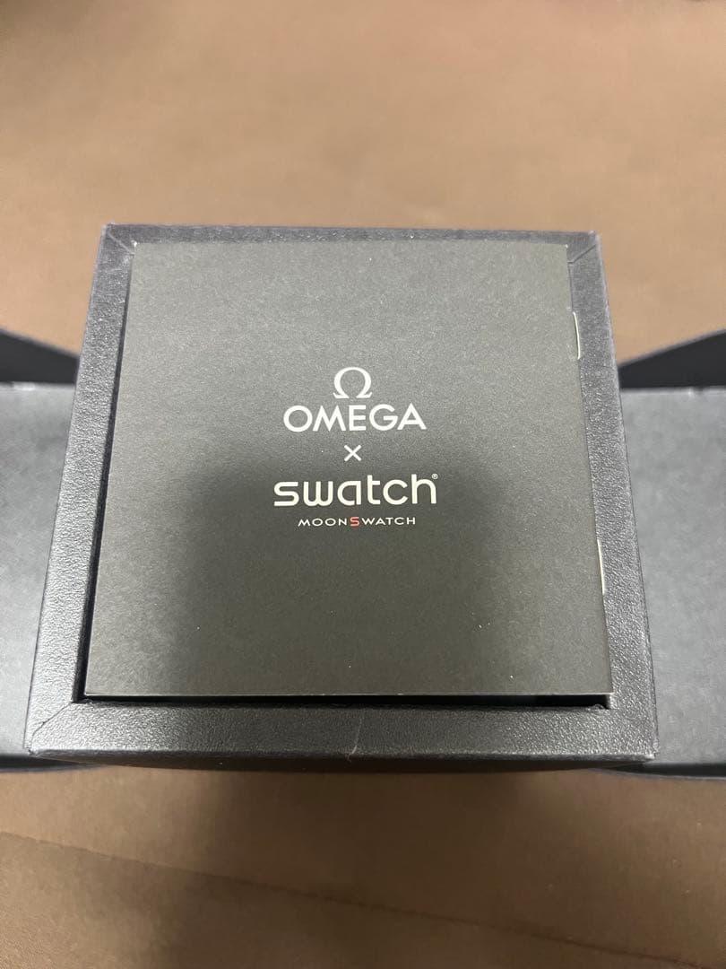 (保護シール付き美品)Snoopy OMEGA Swatch スヌーピ オメガ