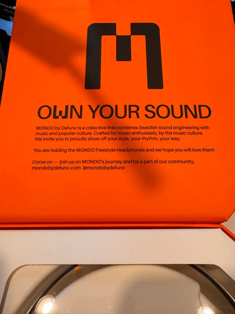 ヘッドホン MONDO by Defunc Freestyle Headphones