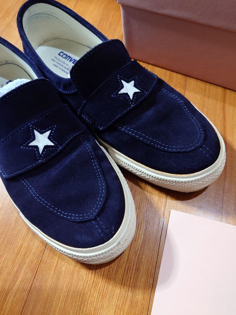 靴 Converse Addict ONESTAR LOAFER Navy 27.5