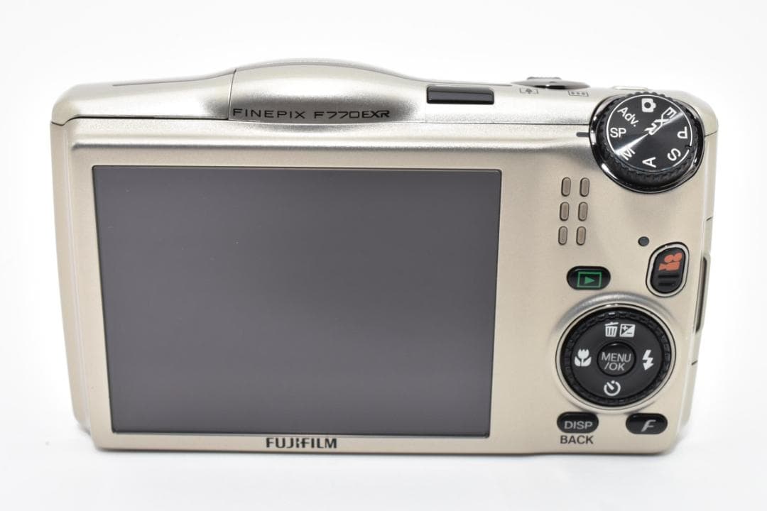 【美品】FUJIFILM FINEPIX F770EXR ゴールド　動作確認済