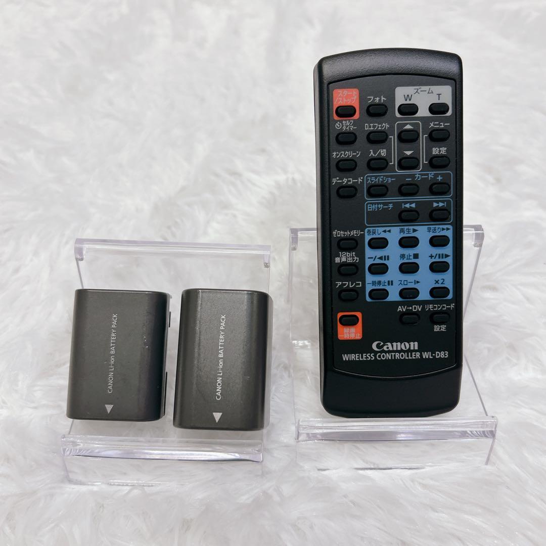 【美品/動作品】Canon ビデオカメラ DM-FV M20 キャノン