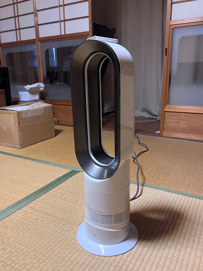 【美品】Dyson hot +cool AM09 ホワイト リモコン付き