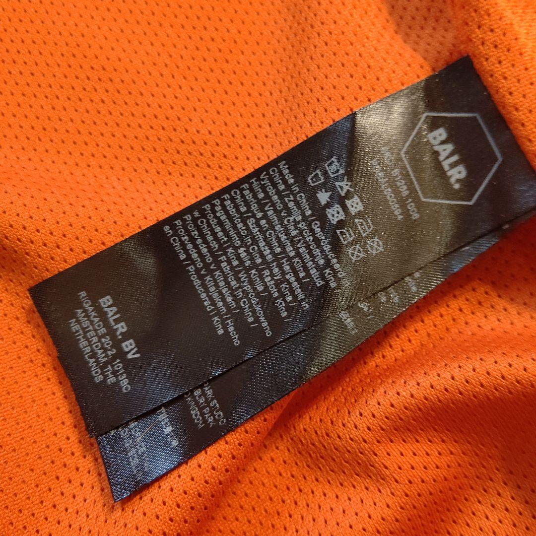 BALR. オレンジ ナイロントラックジャケット　セットアップ　美品