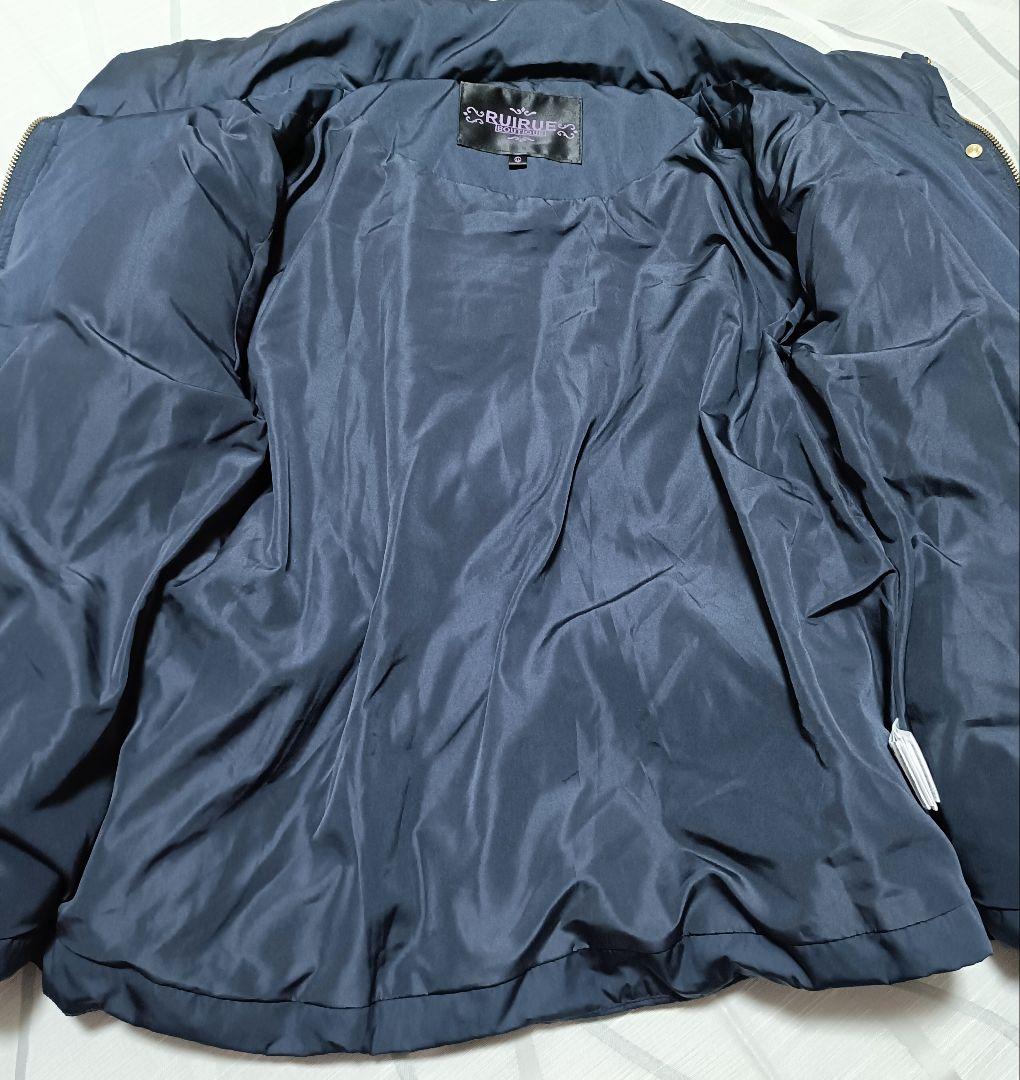 【美品】RUIRUE BOUTIQUE ルイルエブティック ショートダウン