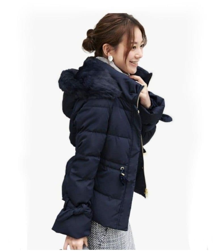 【美品】RUIRUE BOUTIQUE ルイルエブティック ショートダウン