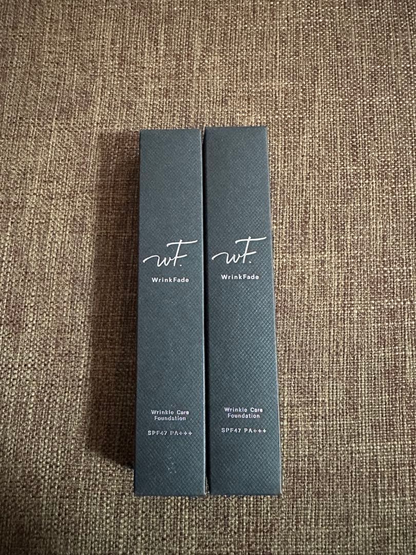 【新品・未開封】Wrinkle Fade シワ改善ファンデーション 2本セット