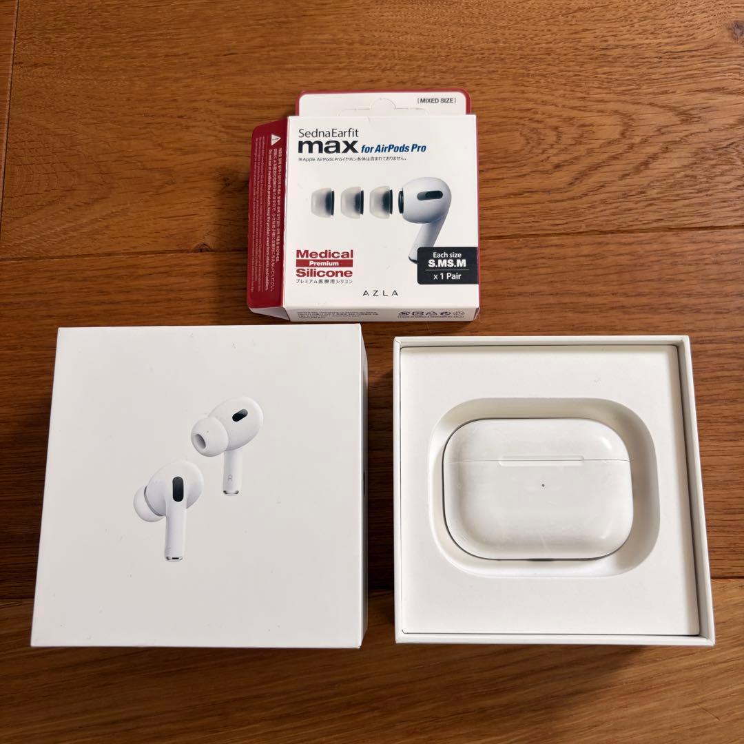 AirPods pro2 第2世代 SednaEarfit イヤーピース付