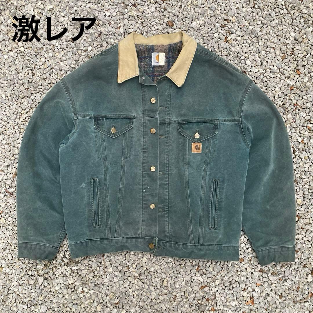 90s カーハート デトロイト トラッカージャケット　星タグ USA製