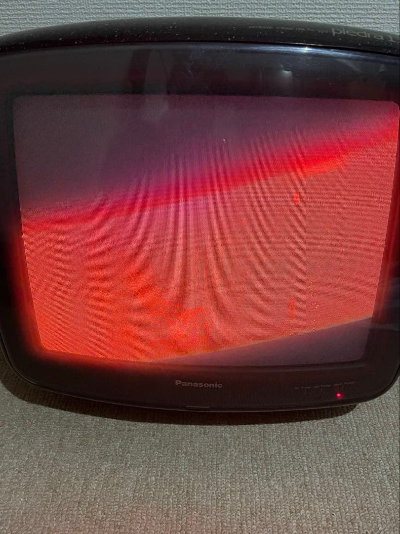 パナソニックPiedra11TH-11U2 89年製ピエドラ ブラウン管テレビ