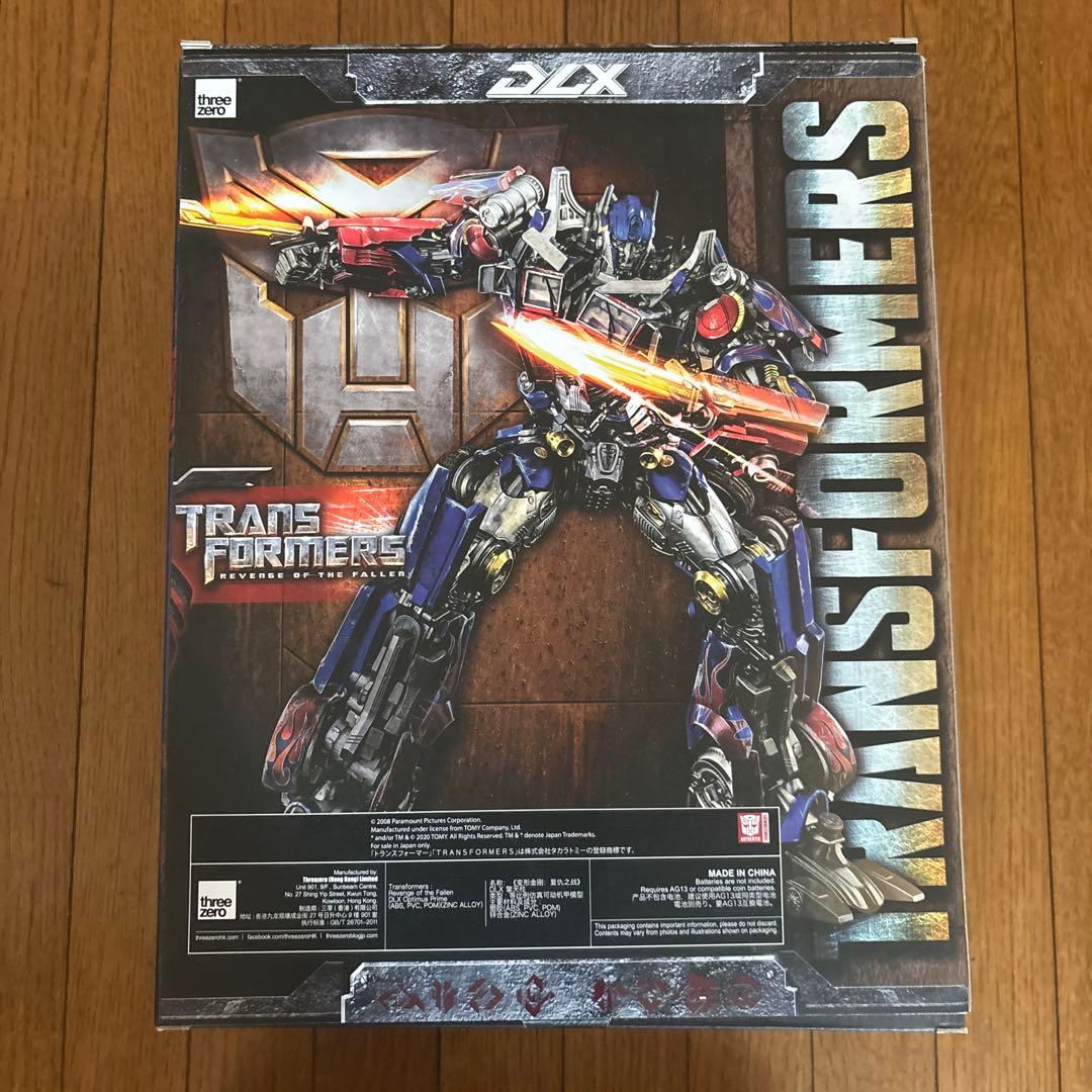 トランスフォーマー　リベンジ DLX オプティマスプライム　threezero