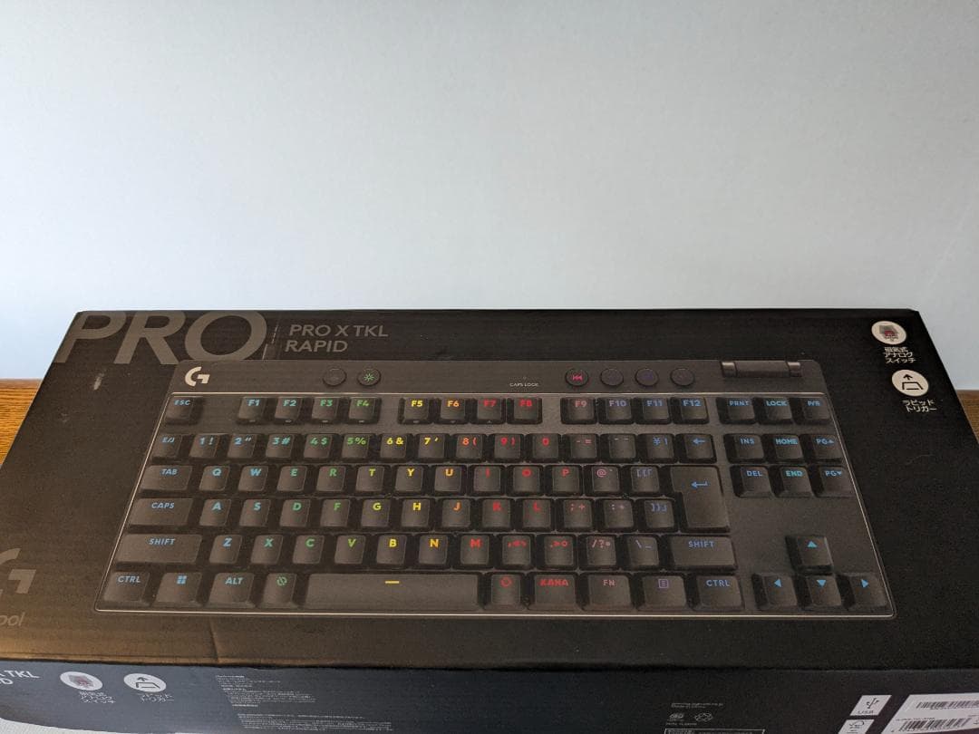 キーボード Logicool PRO X TKL RAPID