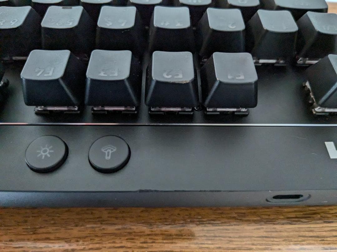 キーボード Logicool PRO X TKL RAPID