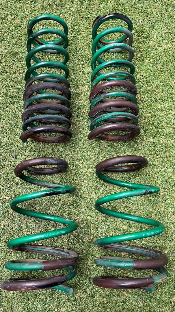 TEIN ダウンサス スプリング 前後セット