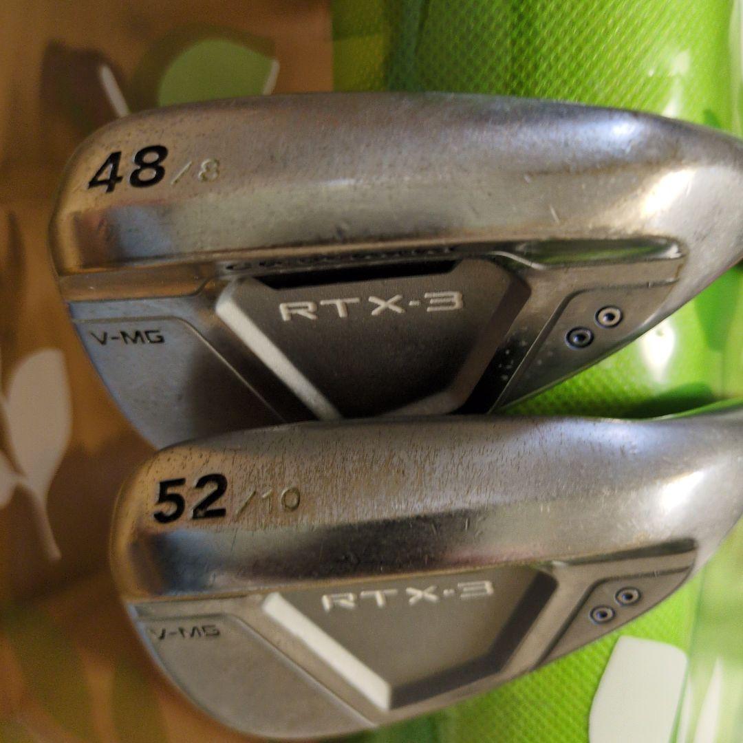 Cleveland RTX-3 V-MGウェッジ 48° 52° .2本セット