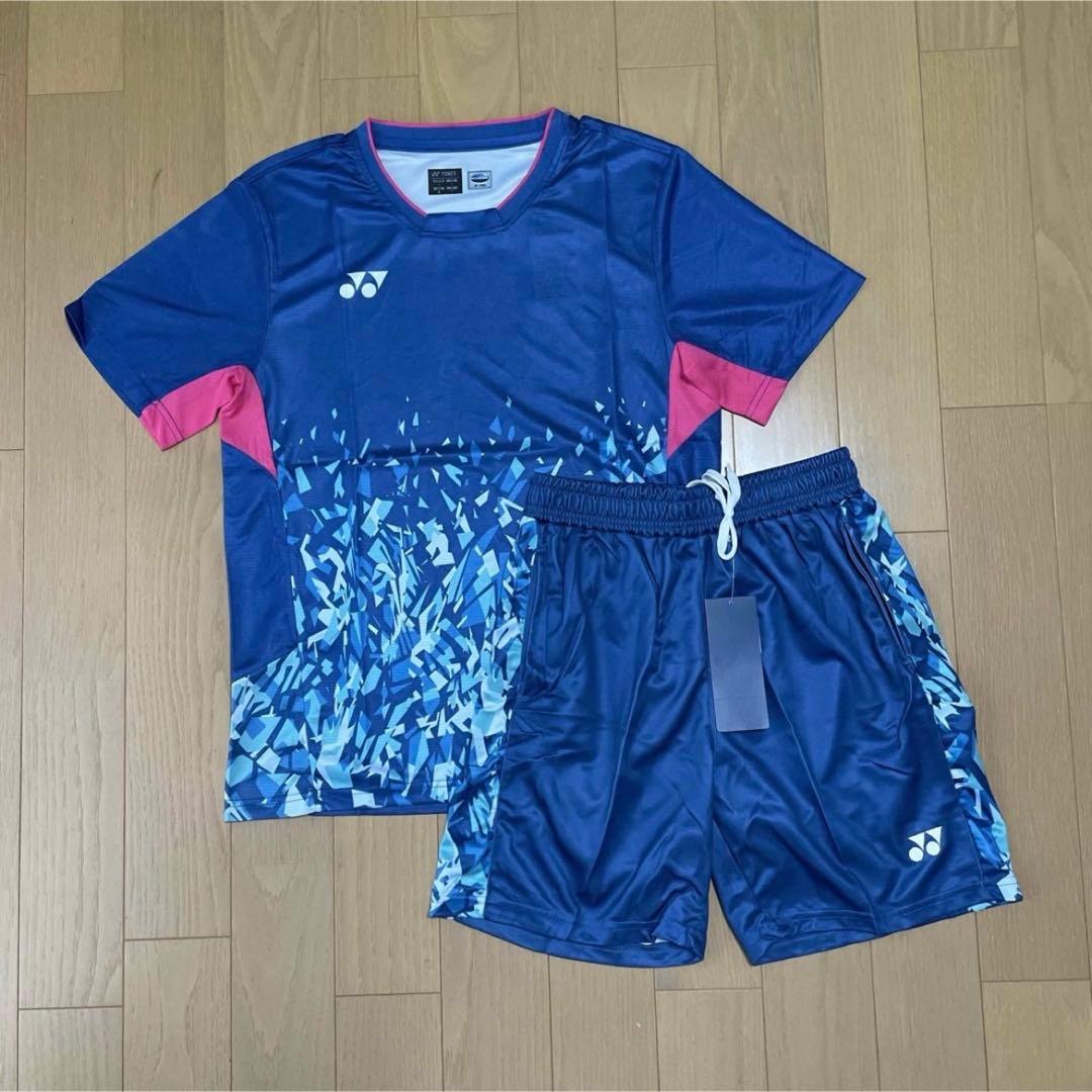 ヨネックス　YONEX テニス＆バドミントンウ　ゲームウェア　上下セット新品　M