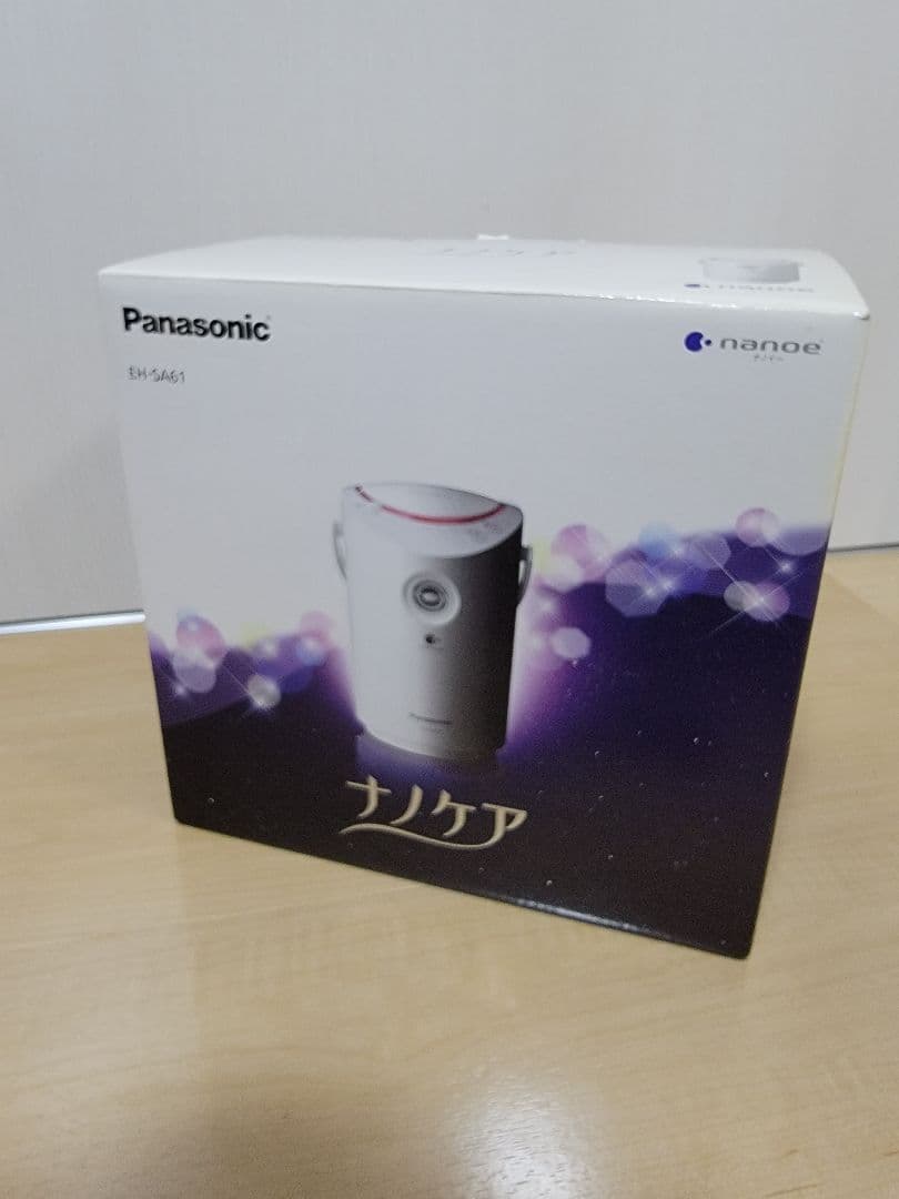 Panasonic　スチーマーナノケア　寝ながらエステ　 EH-SA61-P