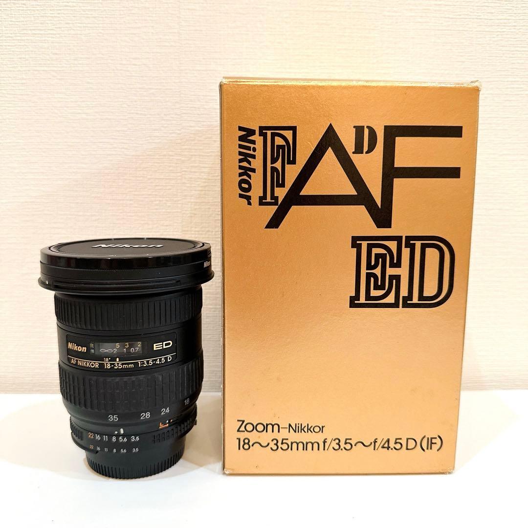 Nikon AF NIKKOR 18-35mm f3.5-4.5D 箱付 おまけ