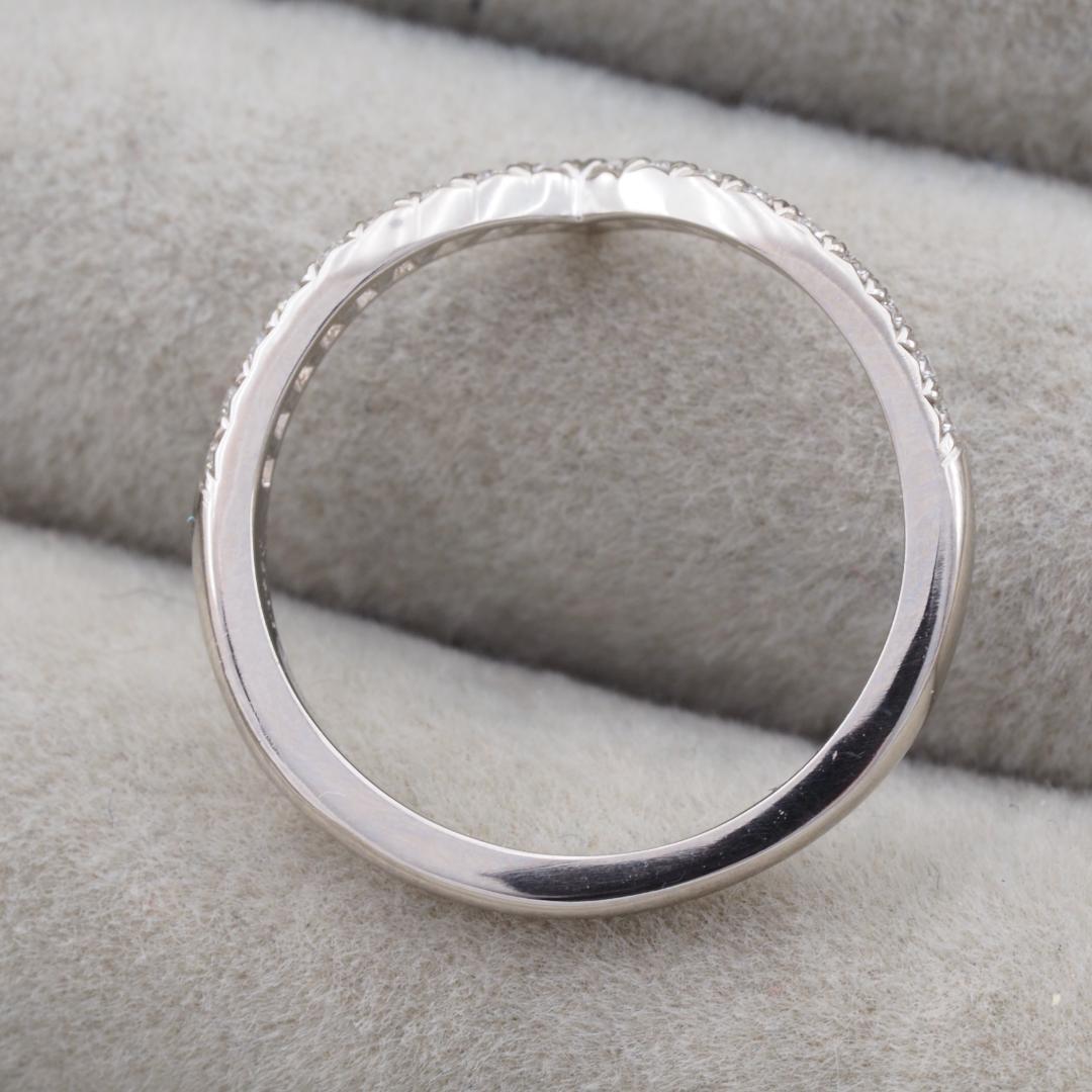 ティファニー リング ダイヤ ソレストV ハーフエタニティ 10号 Pt950