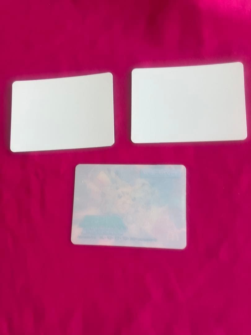 ポケモン3Dカード希少3枚セット❗️氷空の花束2枚とマクドナルド限定残数1枚 新品