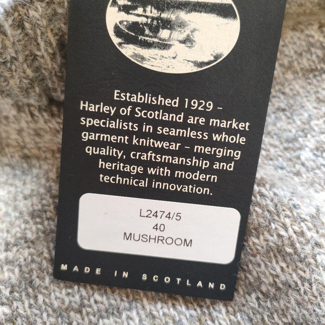 【新品未使用】HARLEY OF SCOTLAND タートルネックセーター40