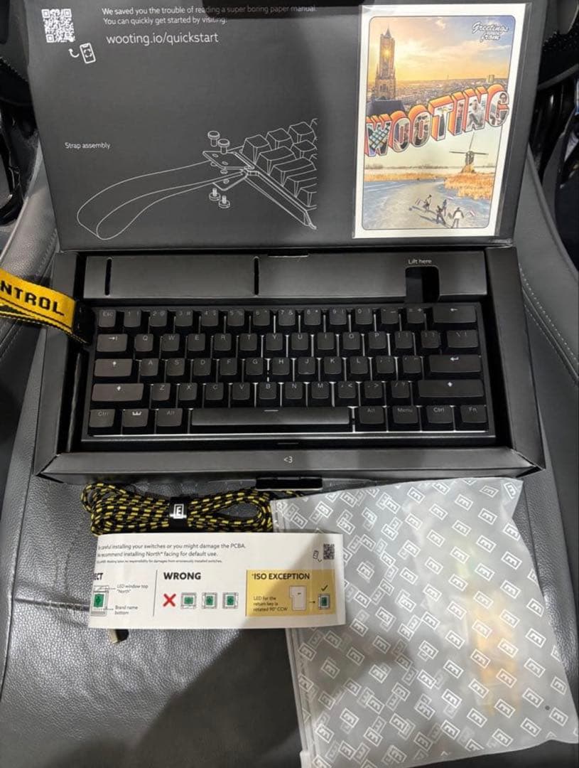 キーボード Wooting 60HE+ RGB Keyboard Black