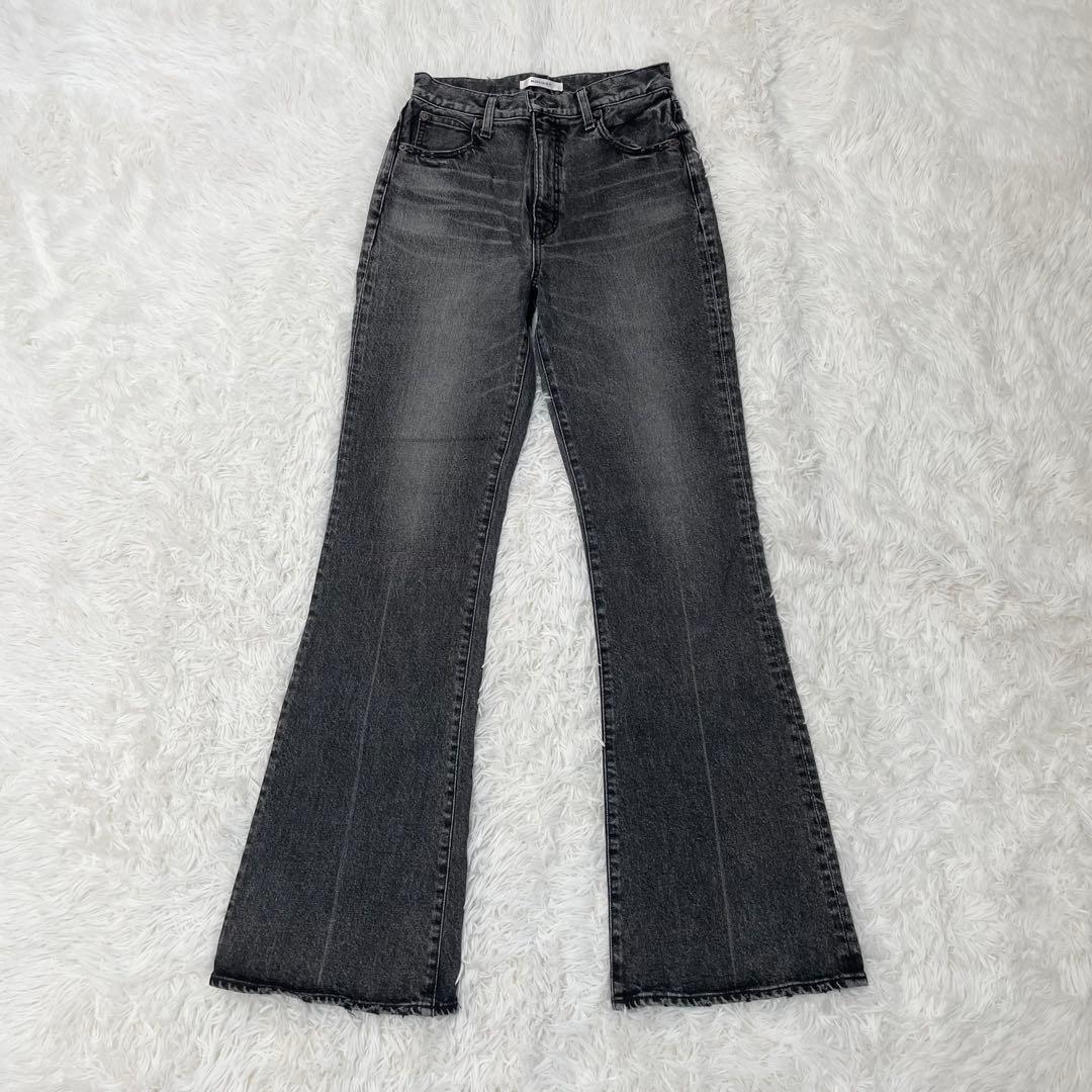 MVS BLACK FLARE(L) ロング　デニム　27インチ