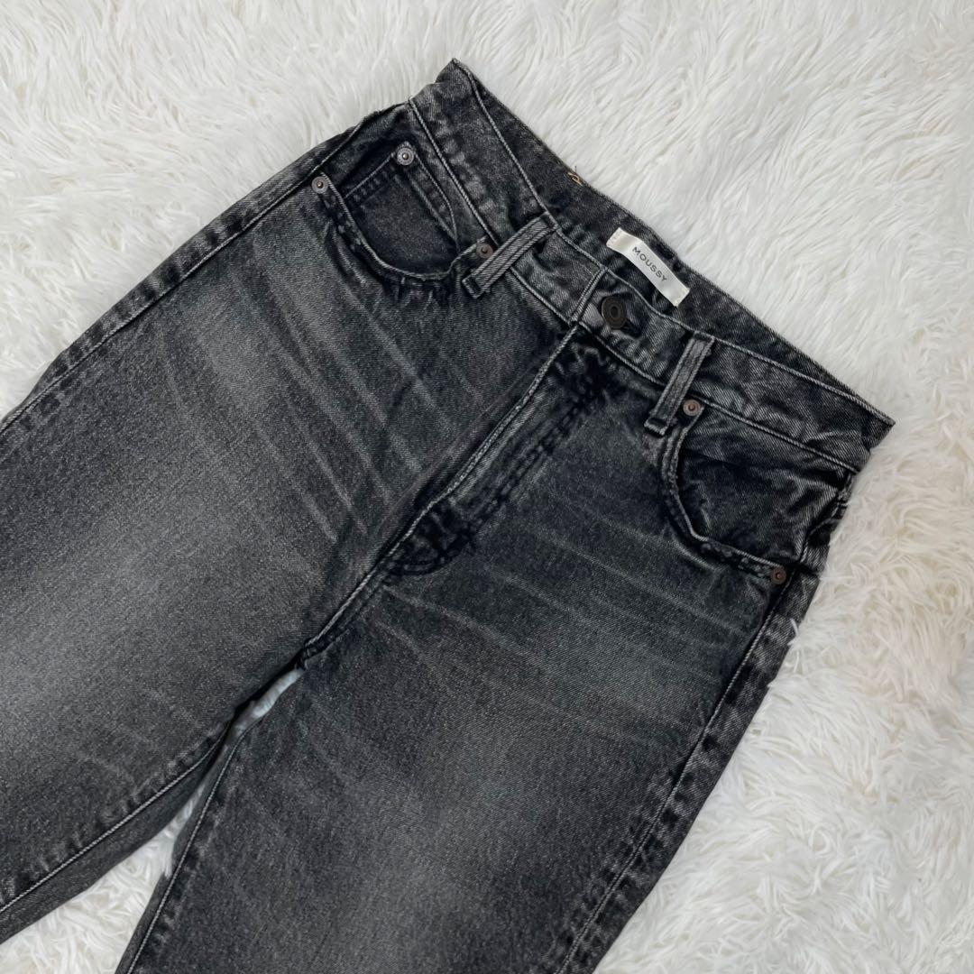 MVS BLACK FLARE(L) ロング　デニム　27インチ