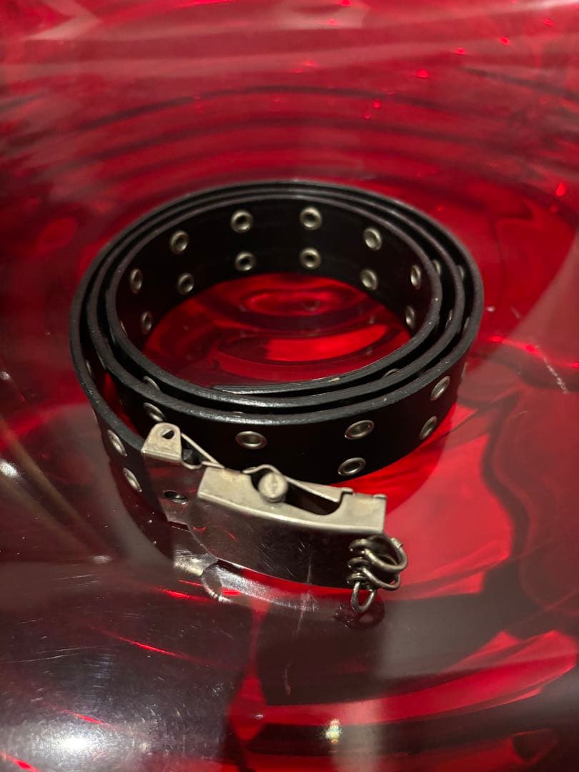 ディオールオム エディ 2003AW ラスター期 ハトメガチャベルト 75