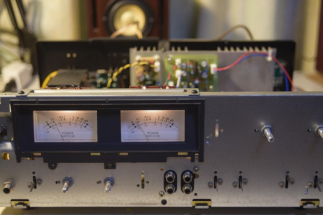 JA-S15 VICTOR プリメインアンプ メーターアンプ追加 動作品