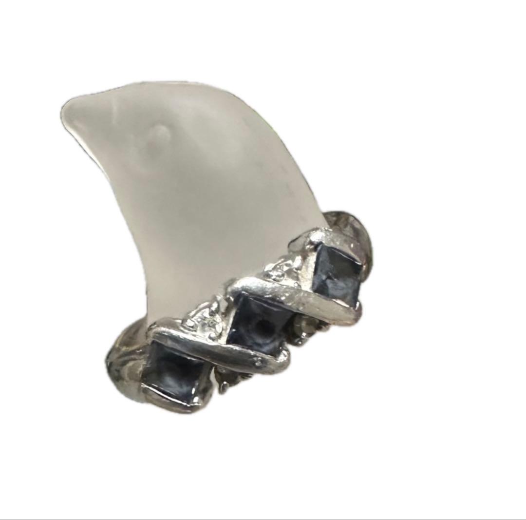 【美品】ブルーサファイア/ダイヤモンド/プラチナ リング #12