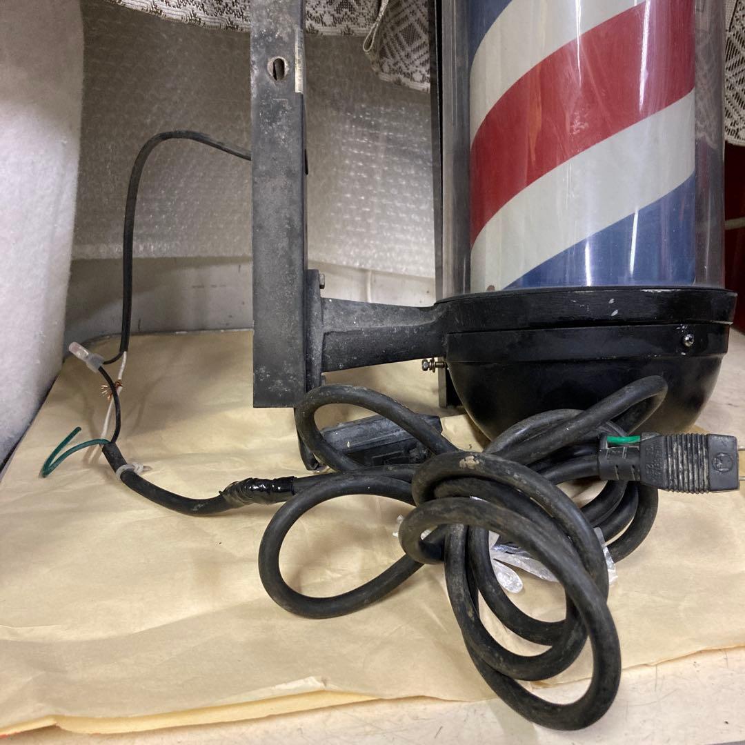 理容 床屋 サインポール 大阪サイン（株） OSB-8155 取付金具付き