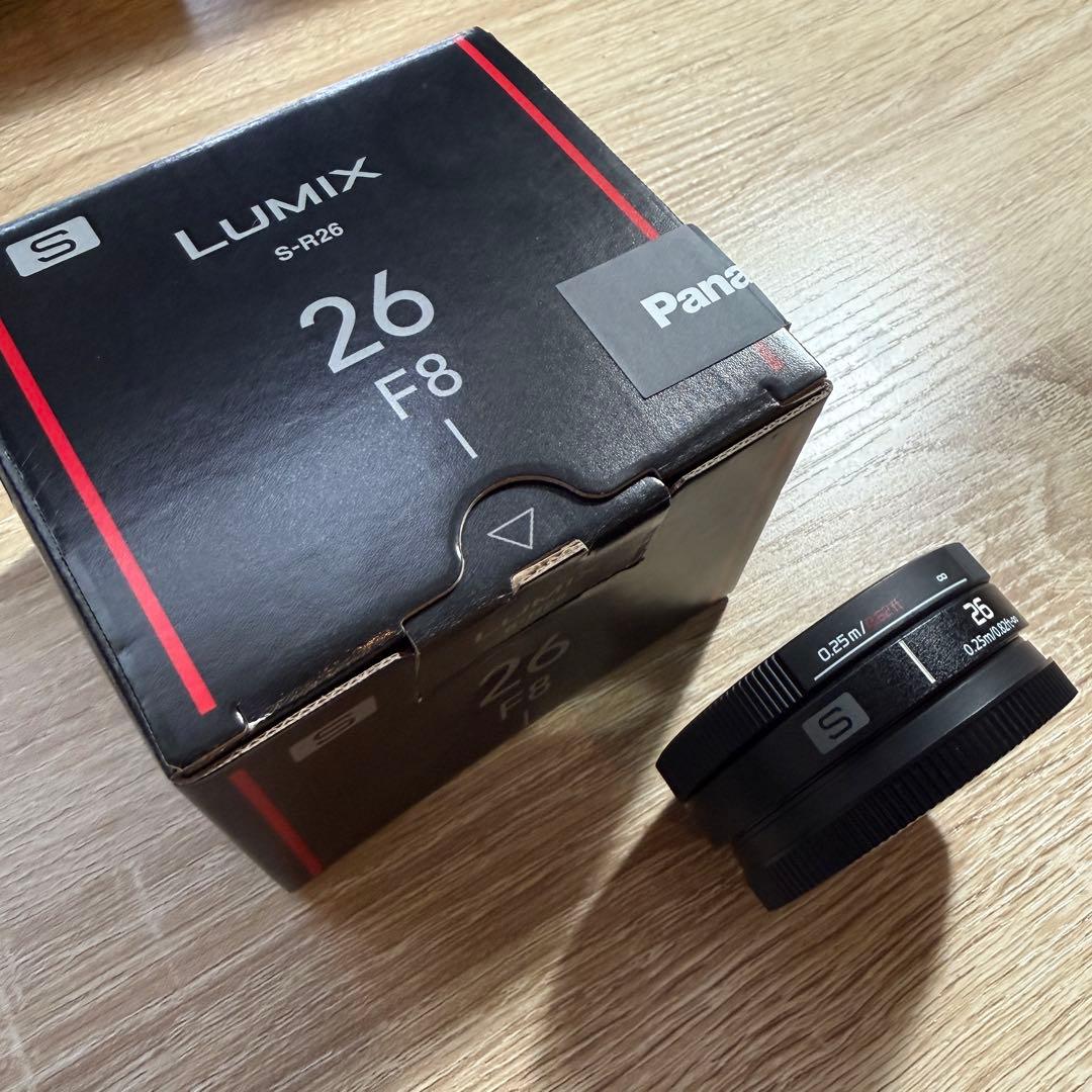 LUMIX S 26mm F8 Lマウント（S-R26）