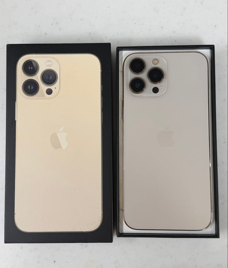 iPhone13proMAX ゴールド　256GB 本体